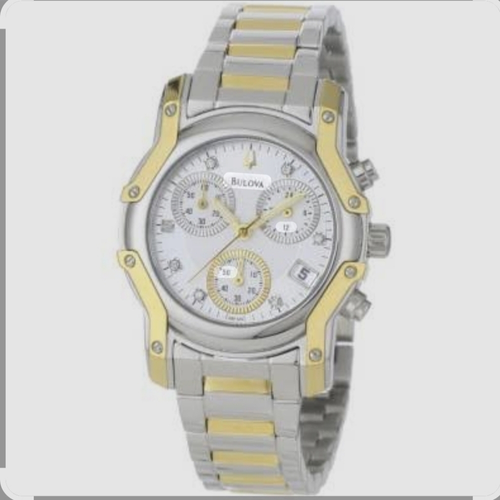 Bulova Two-Tone Chronograph Watch
